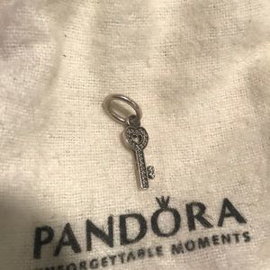 Heart Key Charm from Pandora